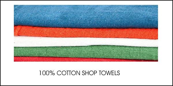 100% COTTON SHOP TOWELS