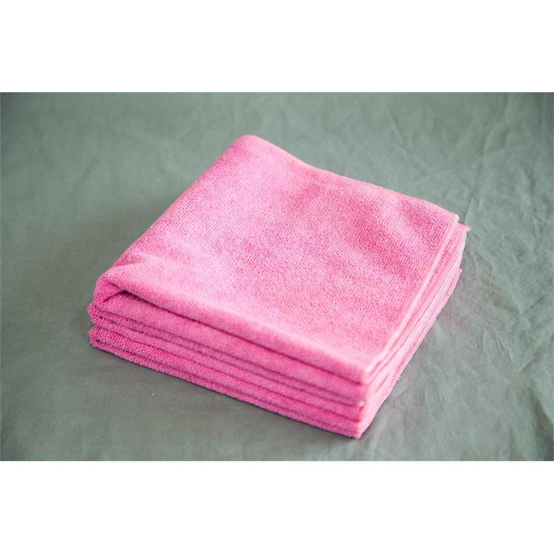 Pink Microfiber Towel Microfiber Terry Cloth Us Wiping 1453