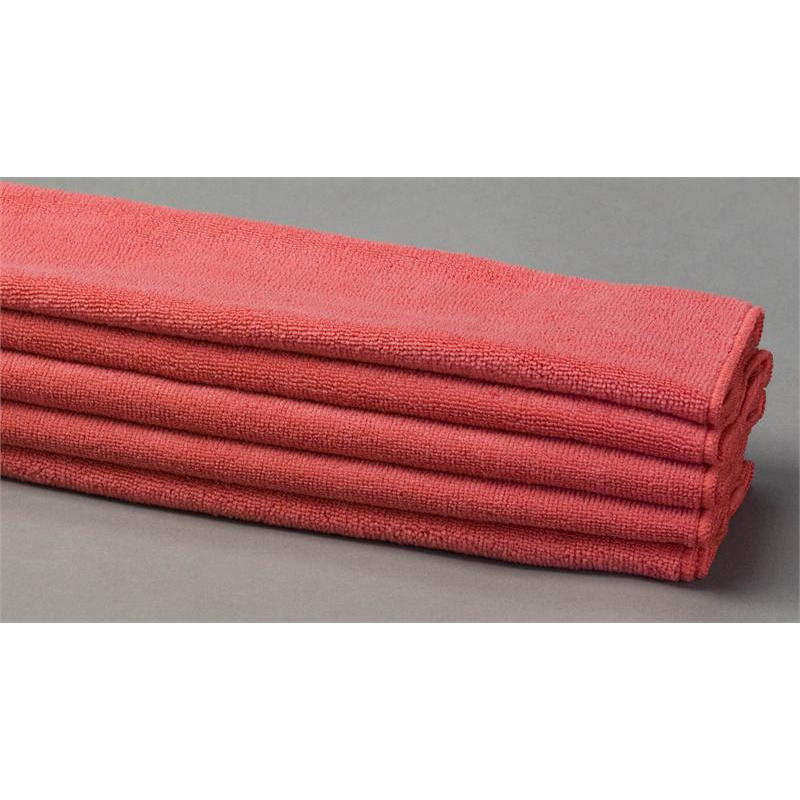 Red Terry Microfiber Cloths & Towels U.S. Wiping
